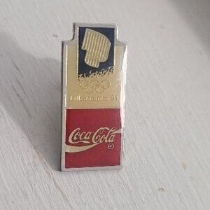 Lillehammer Norway Coca Cola 1994 Olympics Lapel Pin
